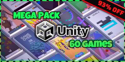 Unity Mega Pack -  60 HyperCasual Games 