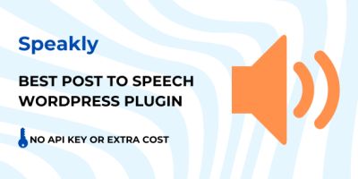 Speakly - Post to Speech WordPress