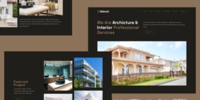 Macal - Architecture Elementor Template