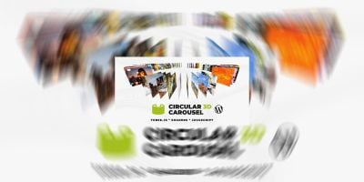 Circular 3D Carousel WP And Woo Plugin